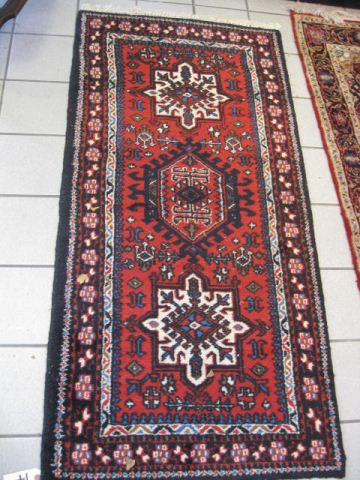 Heriz Persian Handmade Rug trio