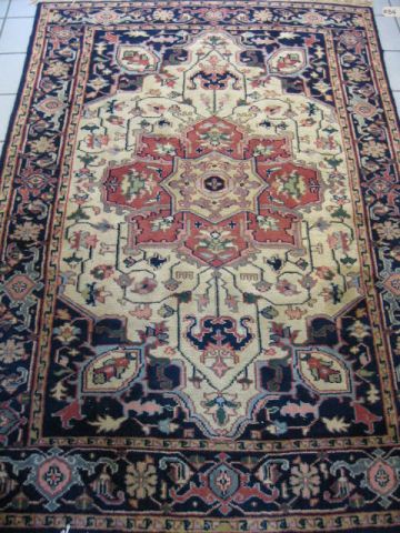 Hamadan Persian Handmade Rug central