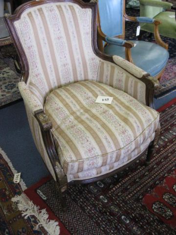 French Victorian Side Chair carved 14e226