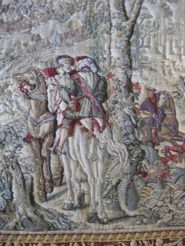 European Woven Tapestry hunters 14e228