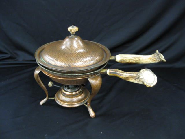 Arts & Crafts Chafing Dish stag