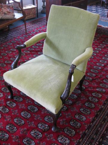 Chippendale Style Arm Chair carved 14e26f