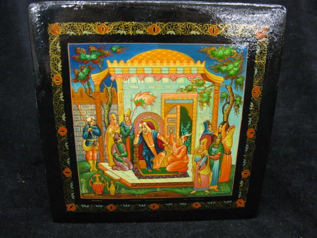 Russian Lacquerware Box fairy tale 14e26a