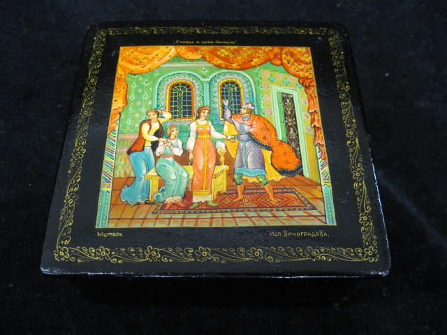 Russian Lacquerware Box fairy tale