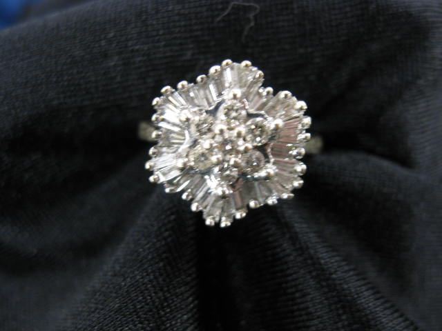 Diamond Ring floraform with round
