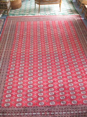 Bokara Handmade Room Size Rug geometric 14e290