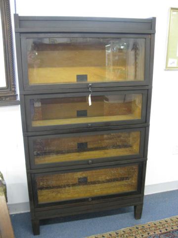 Mahogany Lawyer's Stacking Bookcase