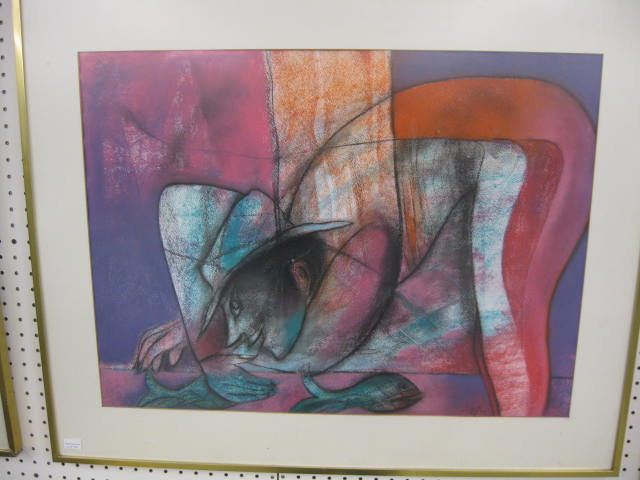 Mexican Pastel by Ruben Leyva man with