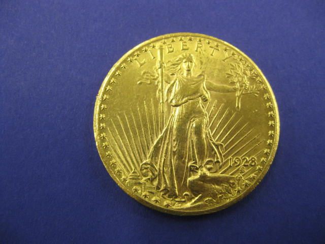 1928 U.S. $20.00 St. Gaudens Gold Coin
