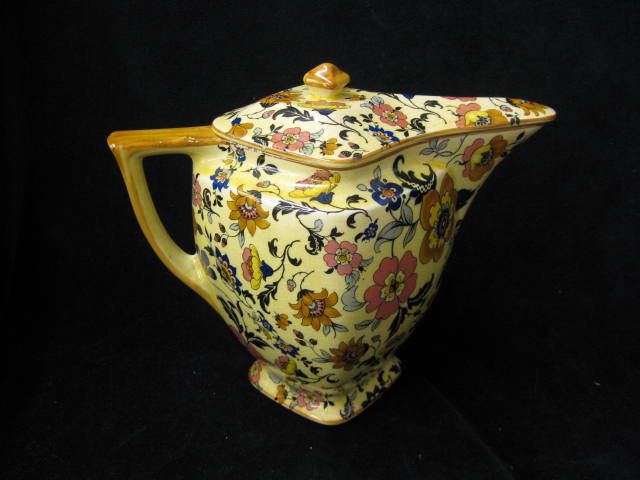 Chintz Porcelain Covered Pitcher floral