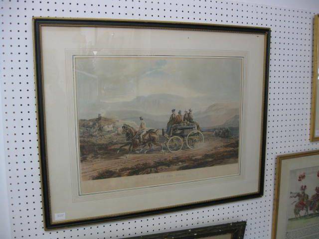 1847 Coaching Engraving ''Going