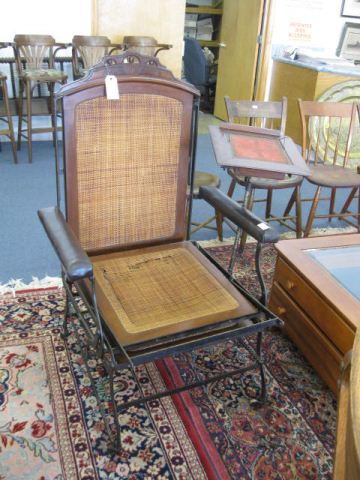 Victorian Chaise Lounge Chair cane 14e3c8