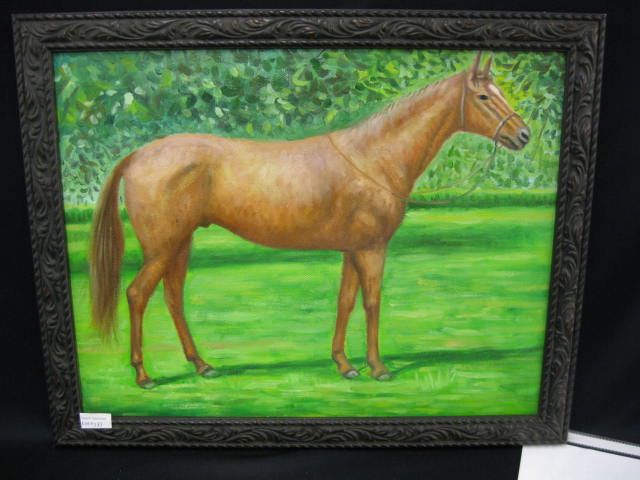 Yang Ling Oil on Canvas horse in 14e3d4