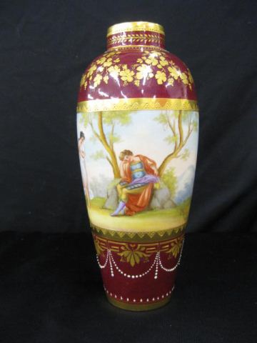 Royal Vienna Beehive Porcelain Vase