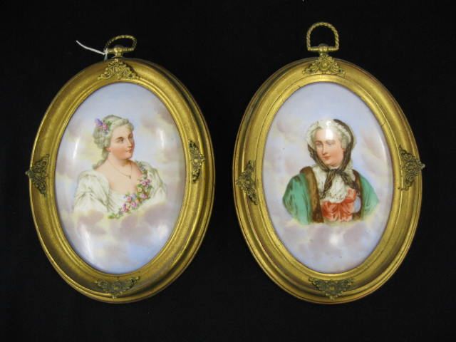 Pair of Paintings on Porcelain 14e4be