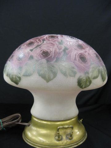 Pairpoint Art Glass Lamp mushroom 14e4d6