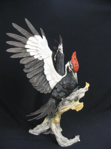 Boehm Figurine Pileated Woodpecker