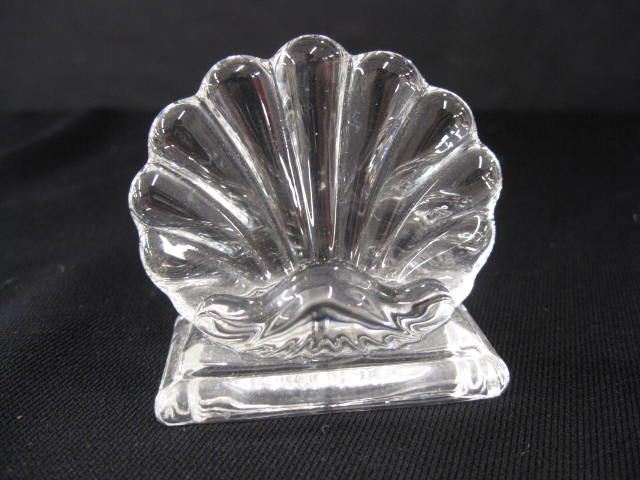 10 Baccarat Crystal Figural Shell 14e4e3