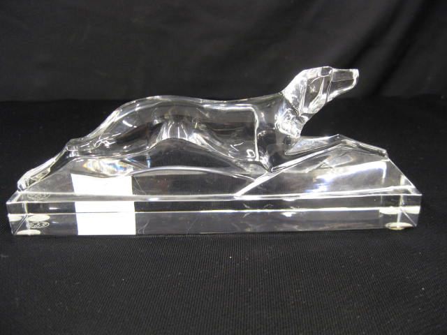 Baccarat Crystal Figurine of a