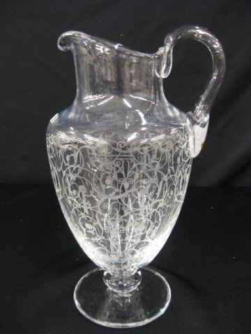 Baccarat Crystal Pitcher fancy