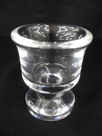 Steuben Crystal Toothpick Holder 14e4ef