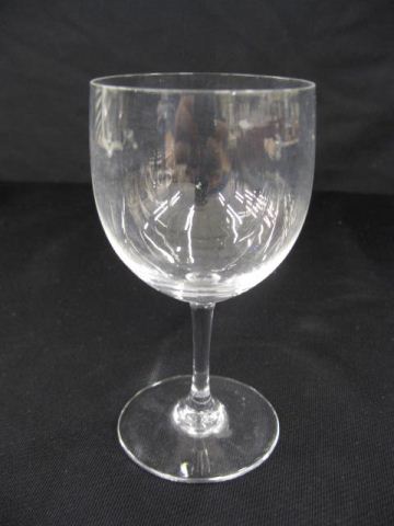 Set of 12 Baccarat Crystal Wines