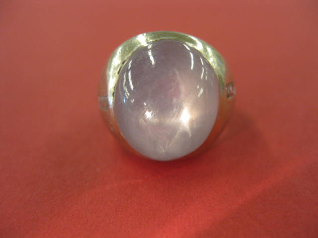Star Sapphire Man s Ring 30 carat 14e505