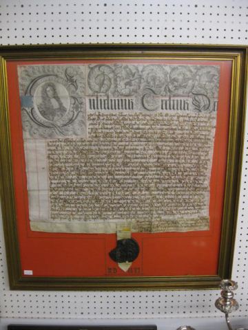 17th Century English Parchment 14e51c
