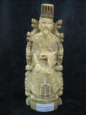 Chinese Carved Ivory Figurine of 14e550