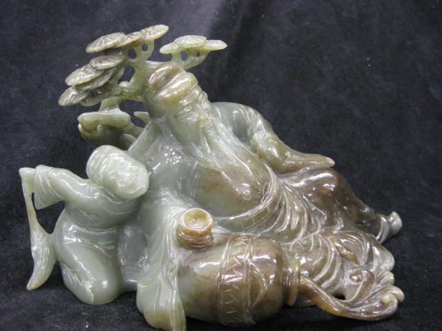 Chinese Carved Jade Figurine of 14e564