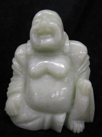 Carved Jade Figurine of a Seated