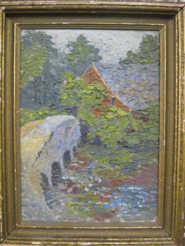 Landscape with Bridge Cottage 14e580