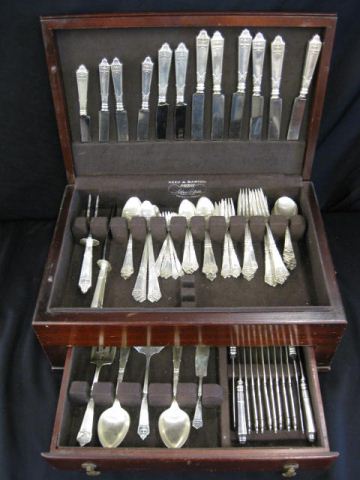 84 pc. Gorham ''Lansdowne'' Sterling