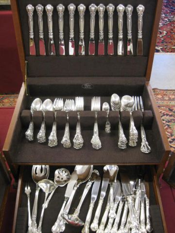 99 pc. Gorham Chantilly Sterling Flatwareservice