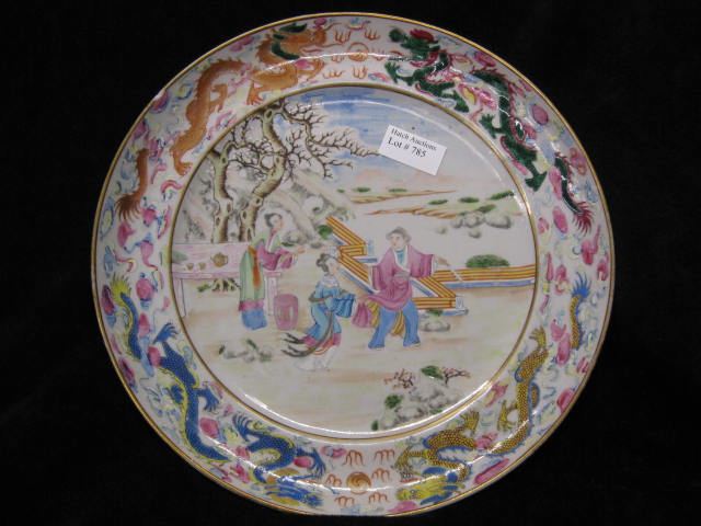 Chinese Porcelain Plate handpainted 14e5ac