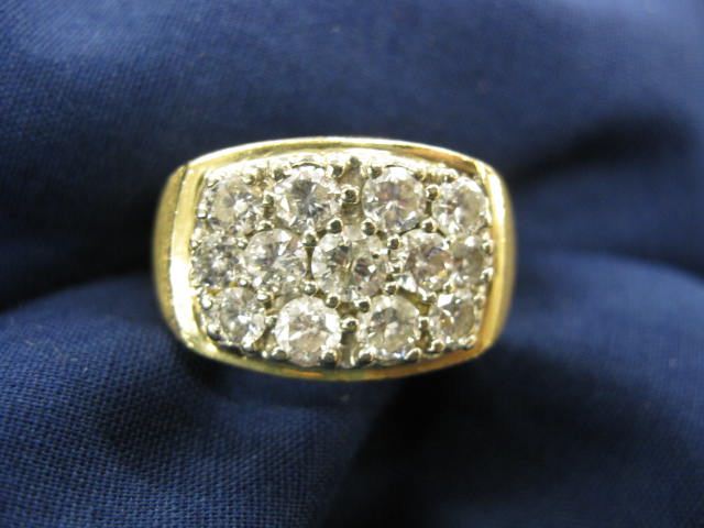 Man s Diamond Ring 13 diamonds 14e5b2
