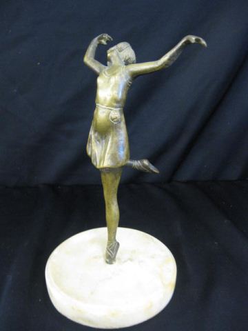 Art Deco Bronze Statue of a Ballerina