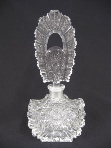 Czechoslovakia Art Glass Perfume Bottle