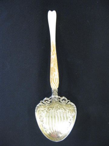 Whiting Sterling & Ivory Berry Spoon