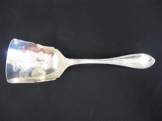 American Coin Silver Berry Spoon shovel