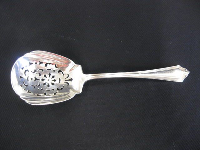 Gorham Sterling Silver Pea Serving Spoon