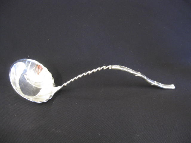 Whiting Sterling Silver Soup Ladle twist