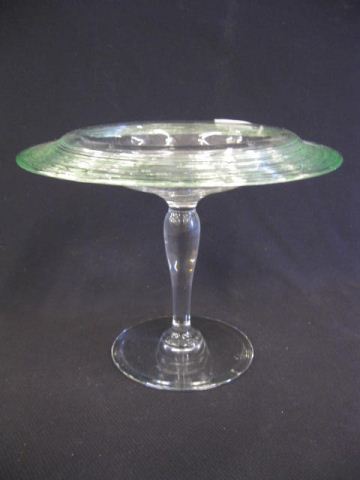 Steuben Art Glass Tall Compote 14e62a