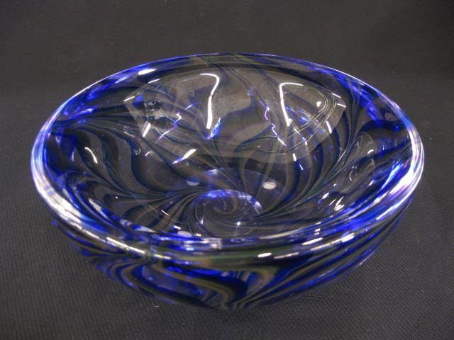 Kosta Swedish Art Glass Bowl elegant 14e6a2