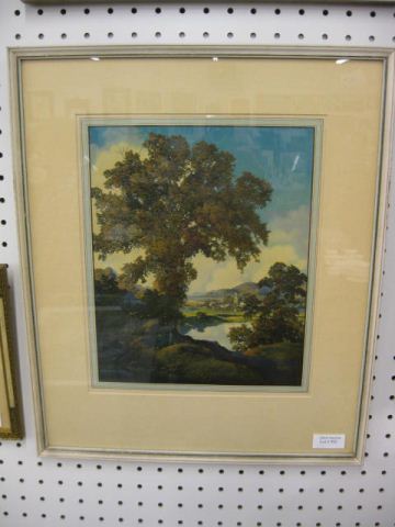 Maxfield Parrish Print fine landscape 14e6b5