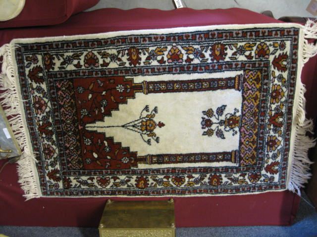 Hamadan Persian Handmade Mat floral 14e6c5