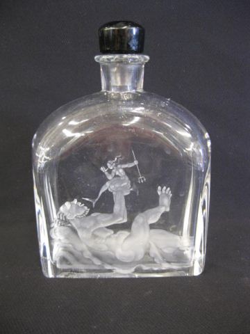 Orrefors Swedish Crystal Decanter