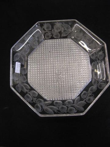 Cut Glass Strawberry Dish outstanding 14e6d8