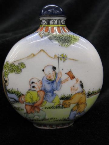 Chinese Snuff Bottle Peking enamel 14e732