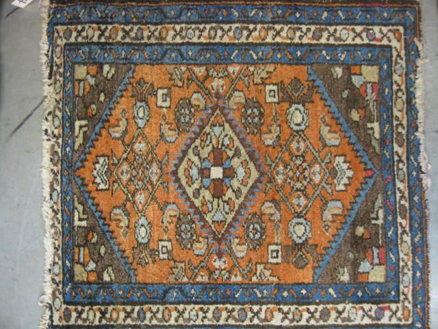 Hamadan Persian Handmade Mat geometrics 14e742